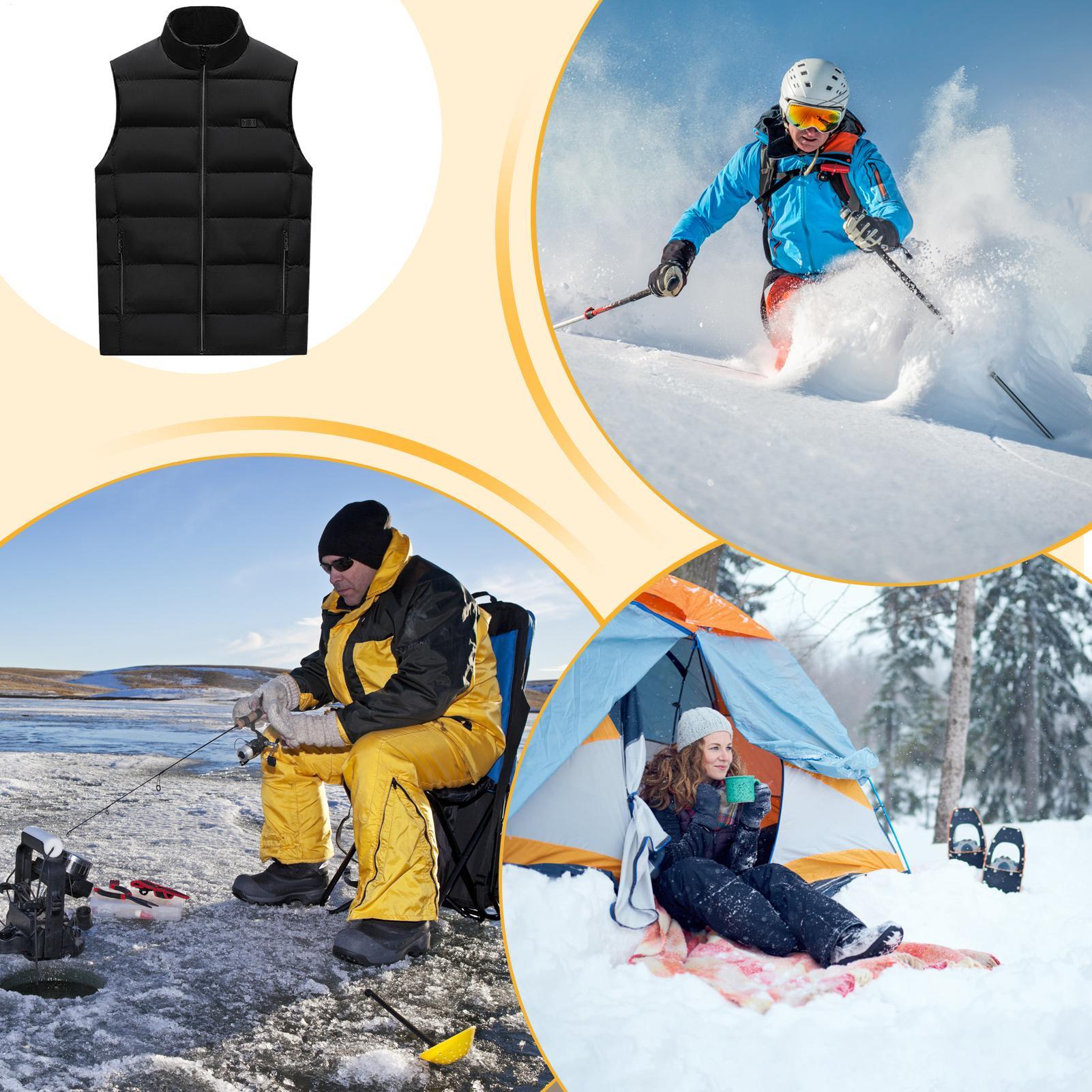 Cycling Heat Gear - Kışlık Isıtmalı Yelek, Kayak İçin 3