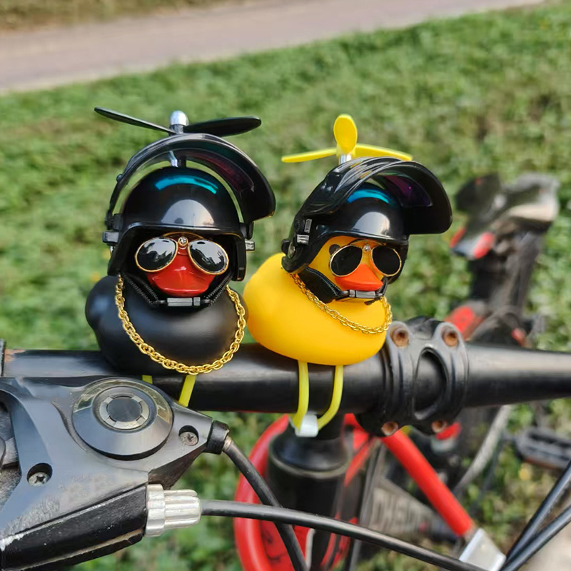 Yellow Cycling Gear - Sevimli Lastik Ördek Bisiklet Gidon Bisiklet