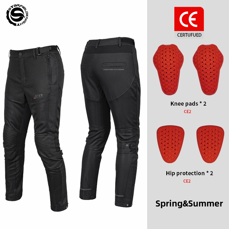 Cycling Gear Black - Yıldız alan şövalye yeni motosiklet sürme