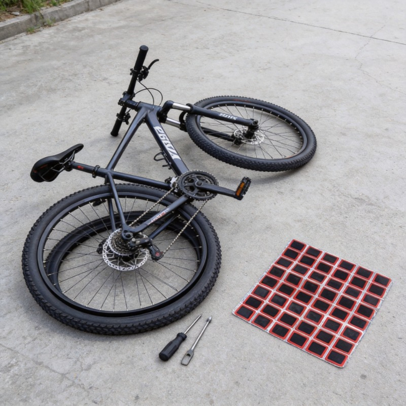 Bike Tube Repair Kit - 25mm Bisiklet Lastik Tamir Yamaları Bisiklet