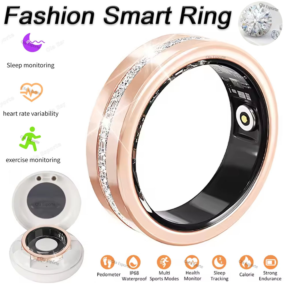 Cycling Heart Rate Monitor - 2025 Yeni Akıllı Yüzük Kadın Kalp