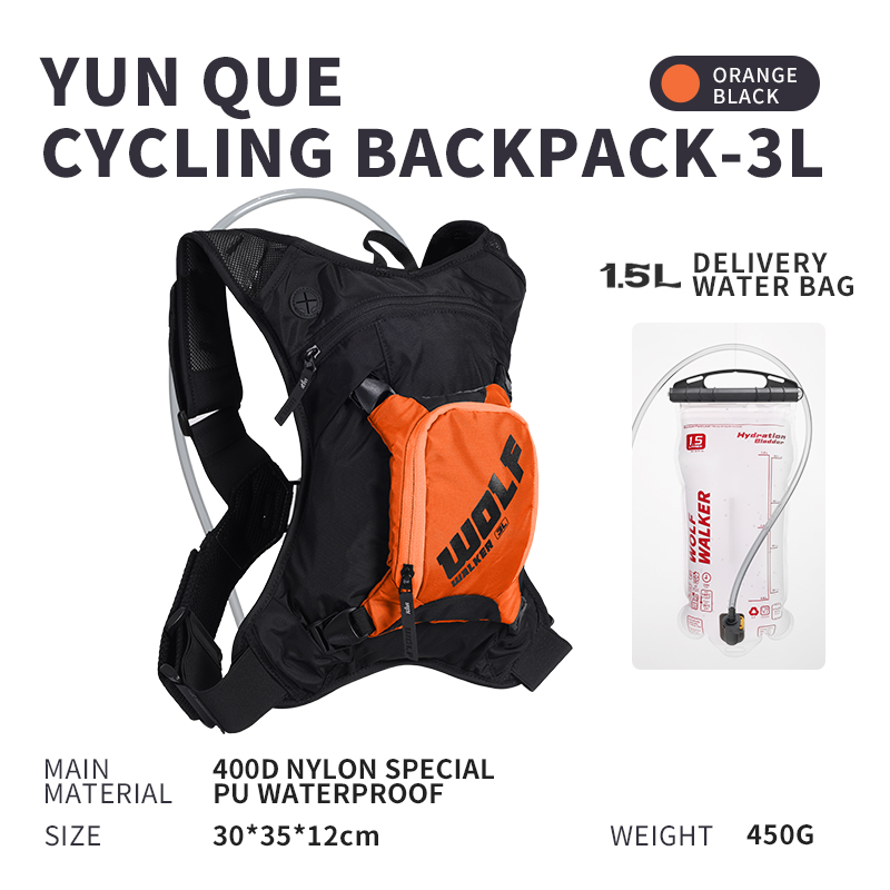 Cycling Backpack - WOLFWALKE skylark Off-road koşu sırt çantası