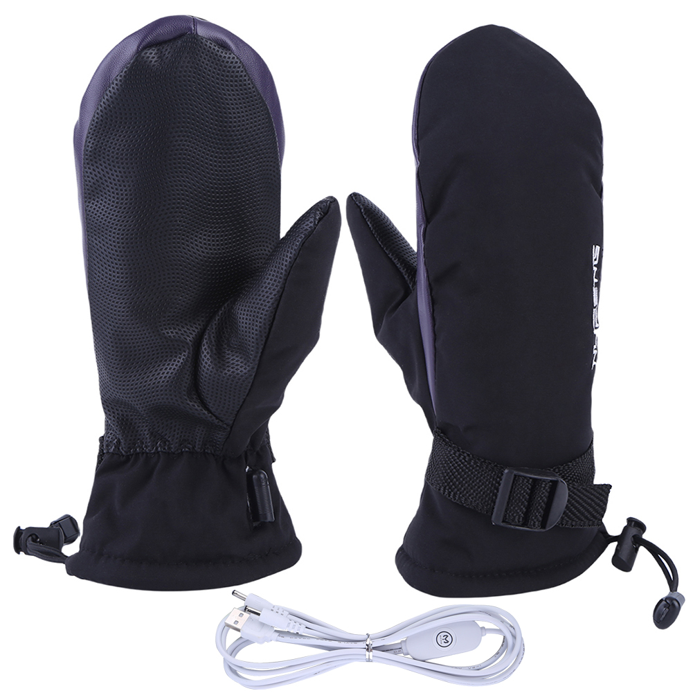 Cycling Heat Gear - Sıcak Isıtmalı Eldivenler USB Şarjlı Elektrikli