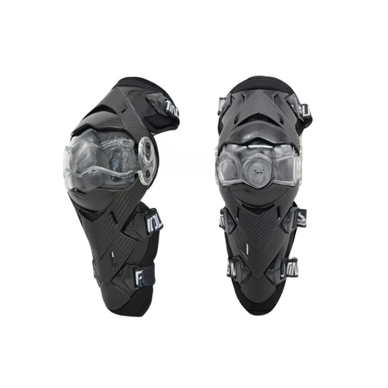 Cycling Gear Black - Genç Çocuklar İçin Siyah Dizlikler, Motosiklet