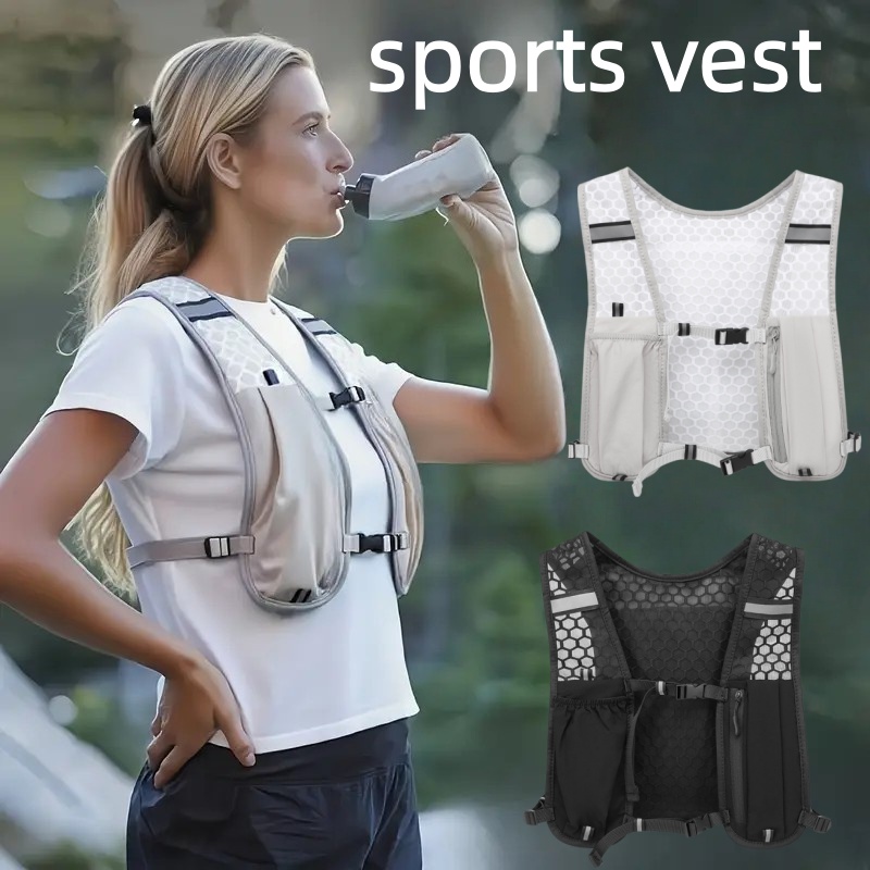 Cycling Backpack - Koşu Yeleği Unisex Suya Dayanıklı Nefes