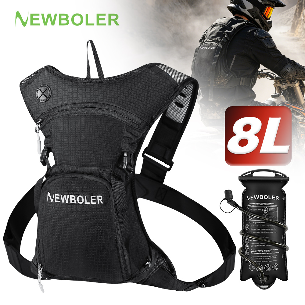 Cycling Gear Organizer - NEWBOLER 8L Motosiklet Bisiklet Hidrasyon Paketi
