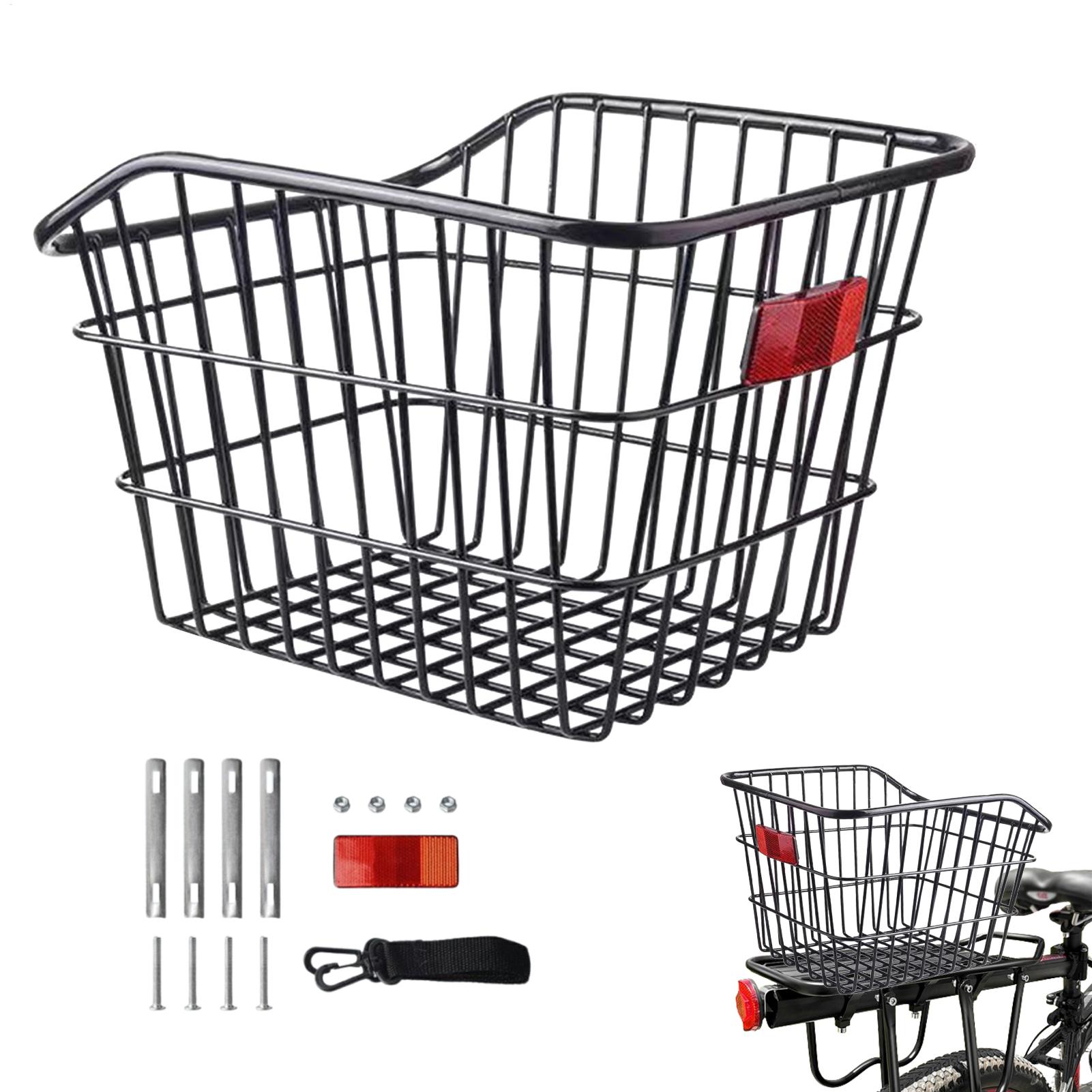 Cycling Gear Shelf - Dağ Bisikleti Arka Sepeti Metal Büyük