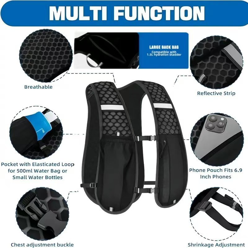 Kadınlar ve Erkekler için Koşu - Cycling Backpack incelemesi ve fiyatı