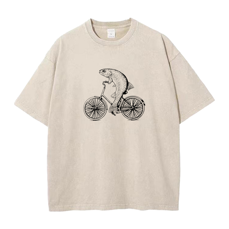 Üstler ve Tişörtler Yıkanmış Ü - Vintage Cycling Gear incelemesi ve fiyatı