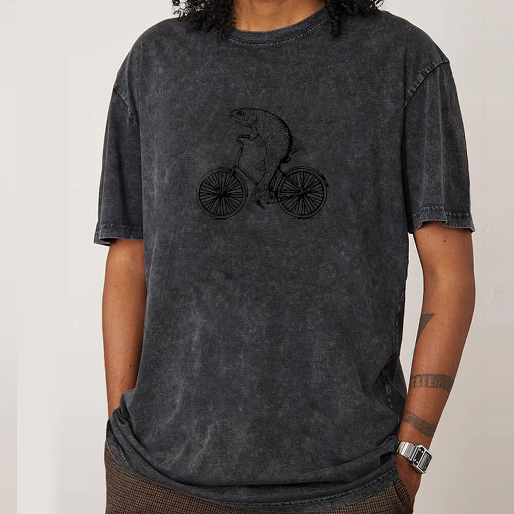 Üstler ve Tişörtler Yıkanmış Ü - Vintage Cycling Gear incelemesi ve fiyatı