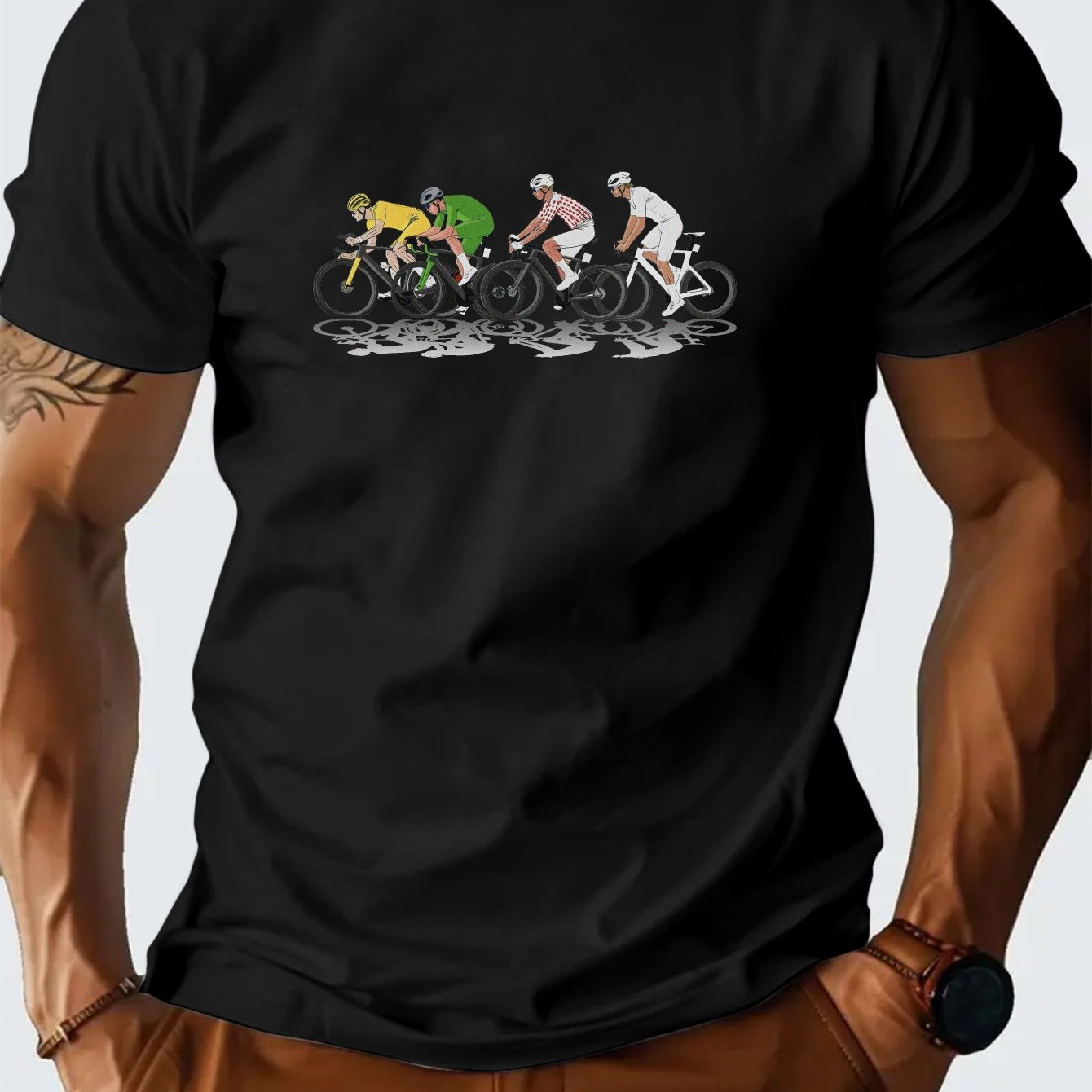 Fransa Bisiklet Yarışı T Shirt - Vintage Cycling Gear incelemesi ve fiyatı