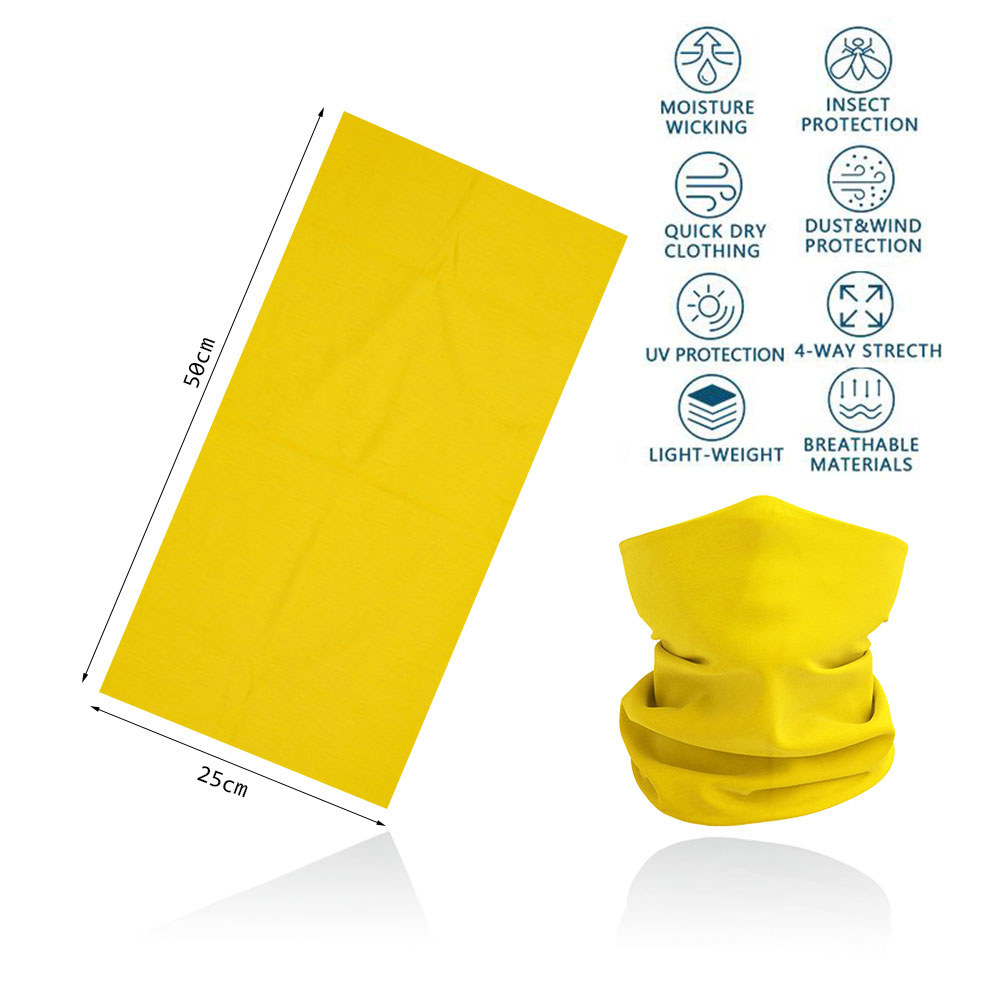Sarı tüp açık Bandana kadınlar - Yellow Cycling Gear incelemesi ve fiyatı