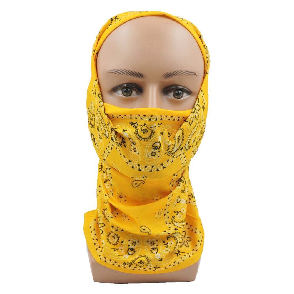 Sarı tüp açık Bandana kadınlar - Yellow Cycling Gear incelemesi ve fiyatı