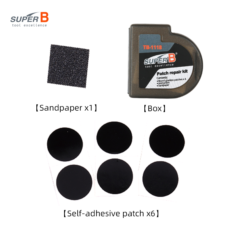 Süper B TB-1118 6 adet bisikle - Bike Tube Repair Kit incelemesi ve fiyatı