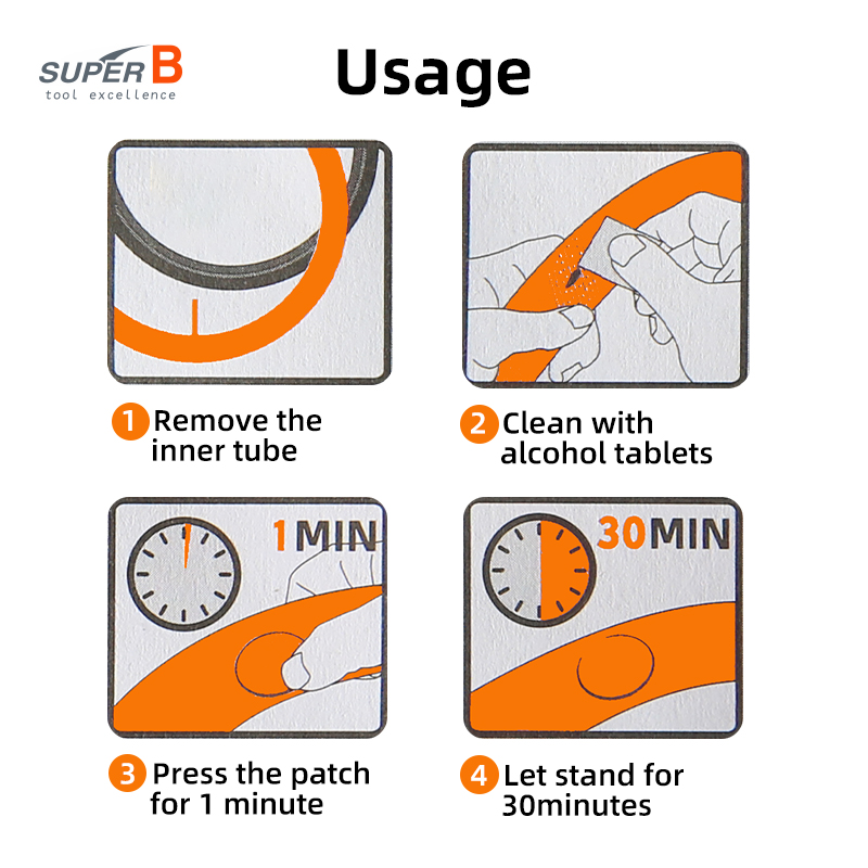 Süper B TB-1118 6 adet bisikle - Bike Tube Repair Kit incelemesi ve fiyatı