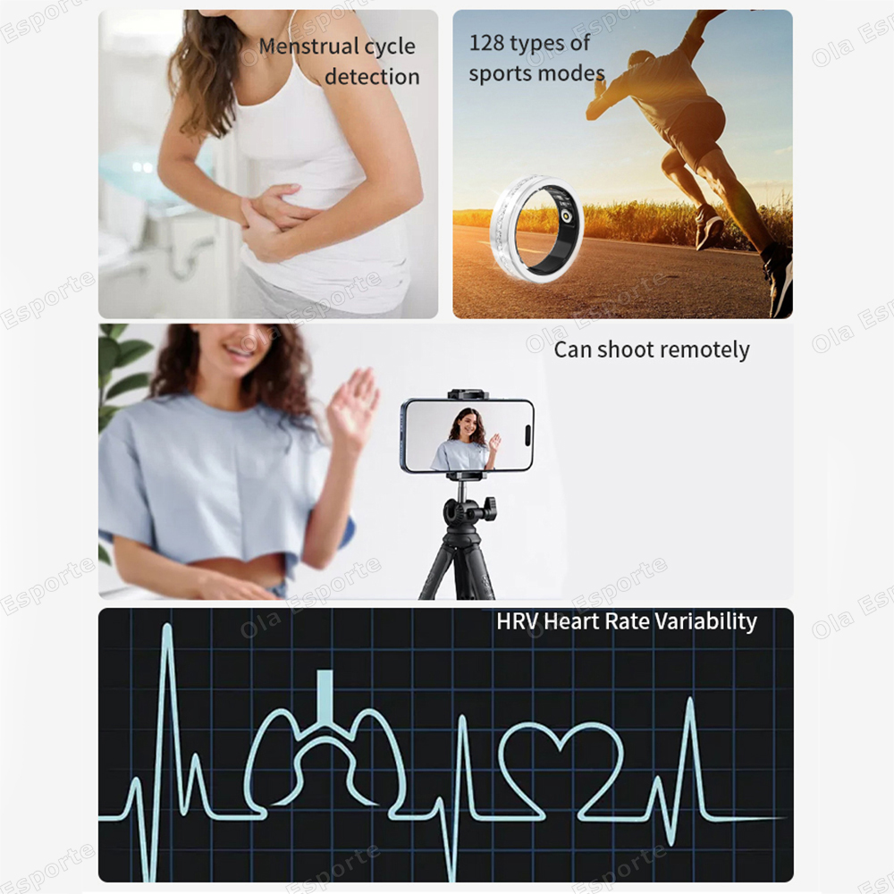 2026 Yeni Akıllı Yüzük Bayan K - Cycling Heart Rate Monitor incelemesi ve fiyatı