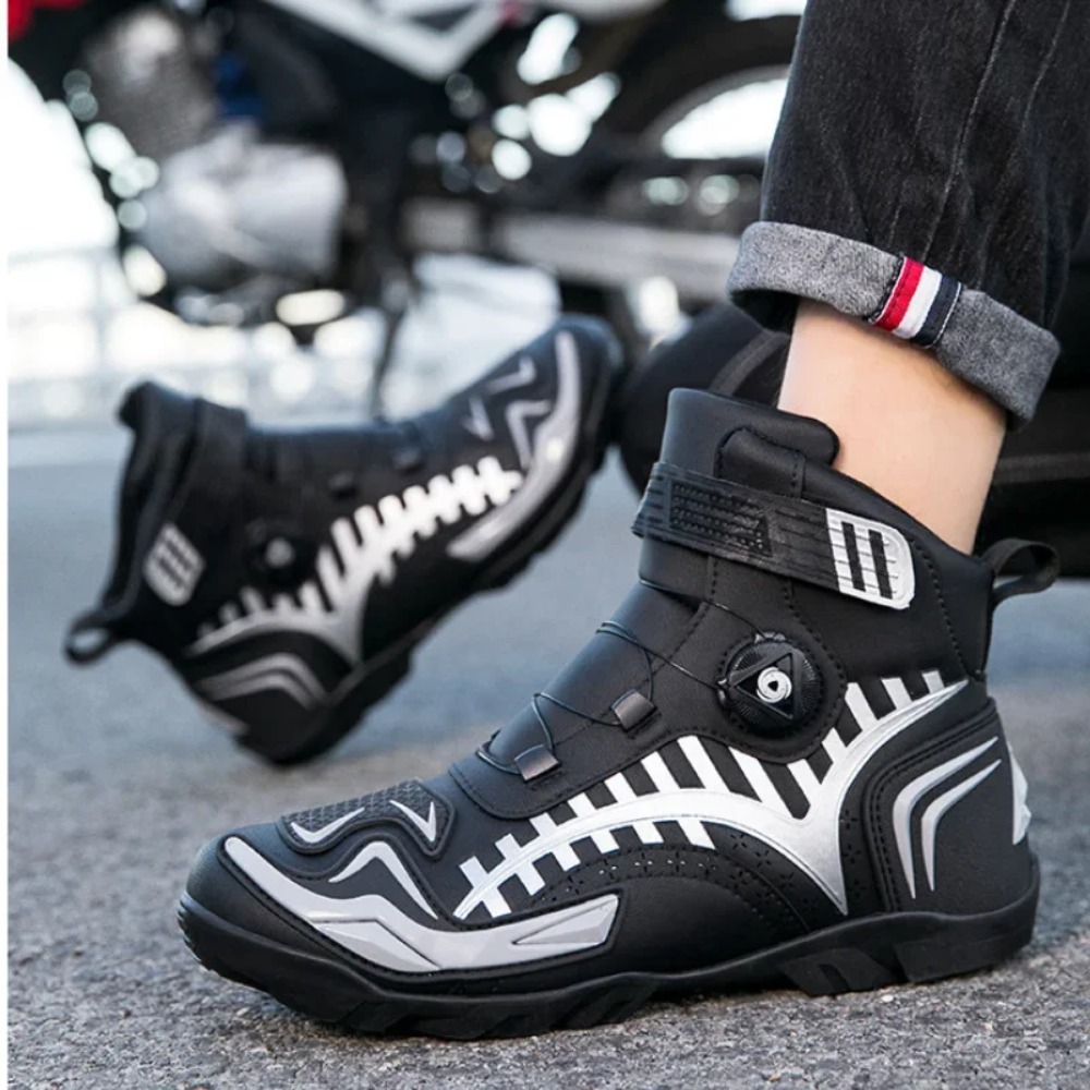Siyah Retro Motosiklet Botları - Cycling Gear Black incelemesi ve fiyatı