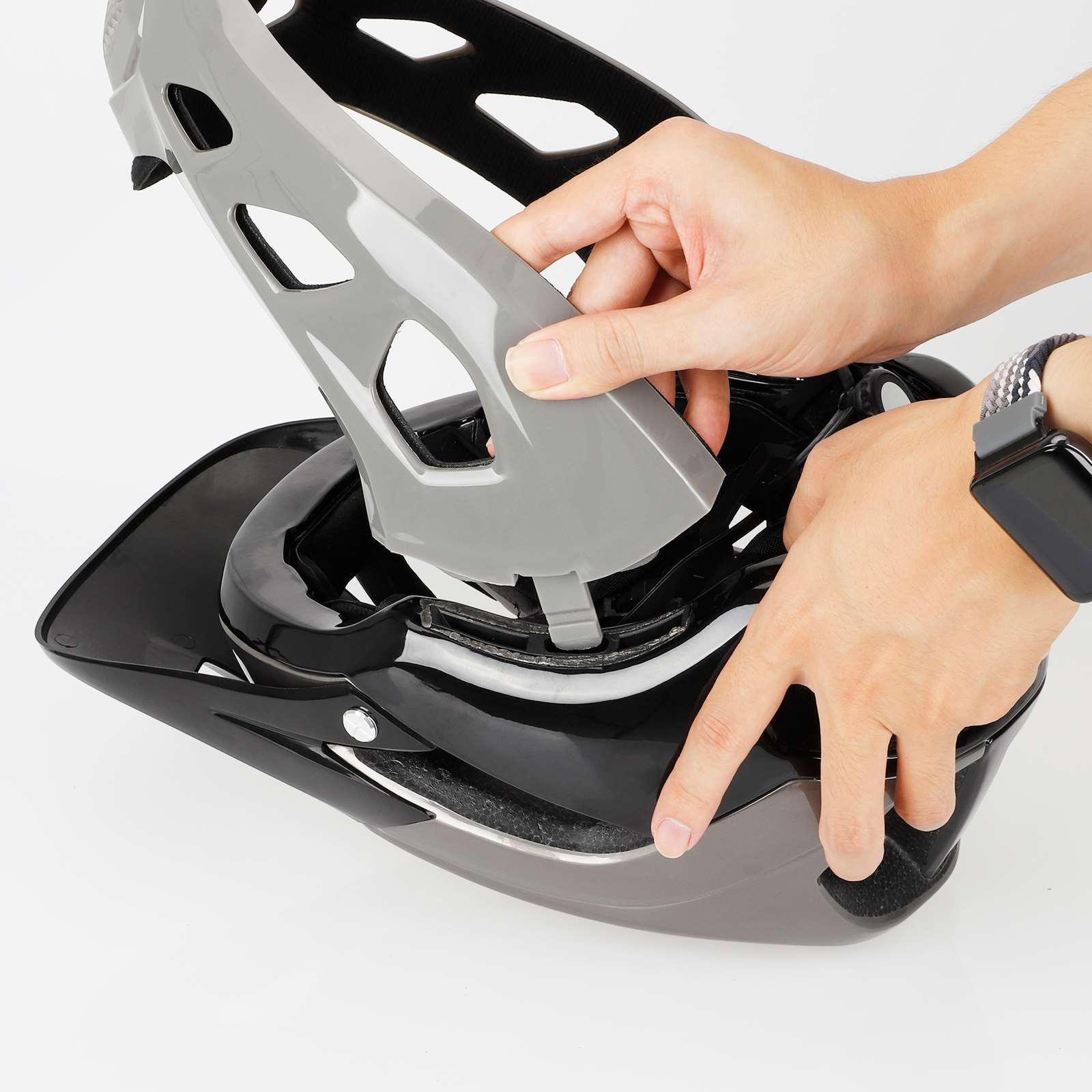 Çıkarılabilir Tam Yüz Sürüş Ka - Cycling Gear Black incelemesi ve fiyatı