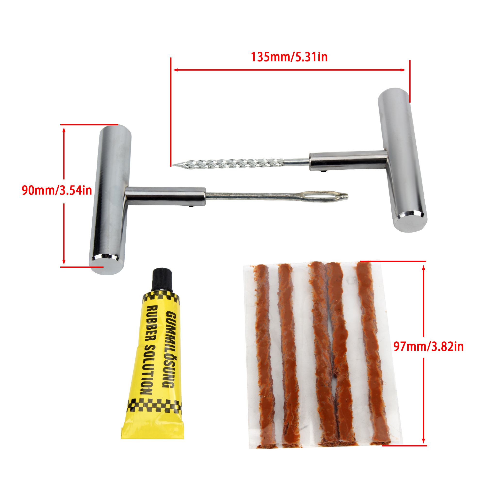 Evrensel motosiklet lastiği ta - Bike Tube Repair Kit incelemesi ve fiyatı