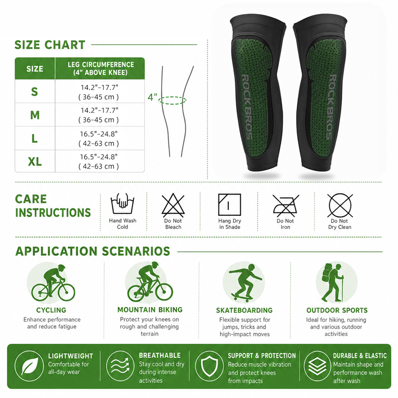 ROCKBROS spor bacak ısıtır MTB - Cycling Gears incelemesi ve fiyatı