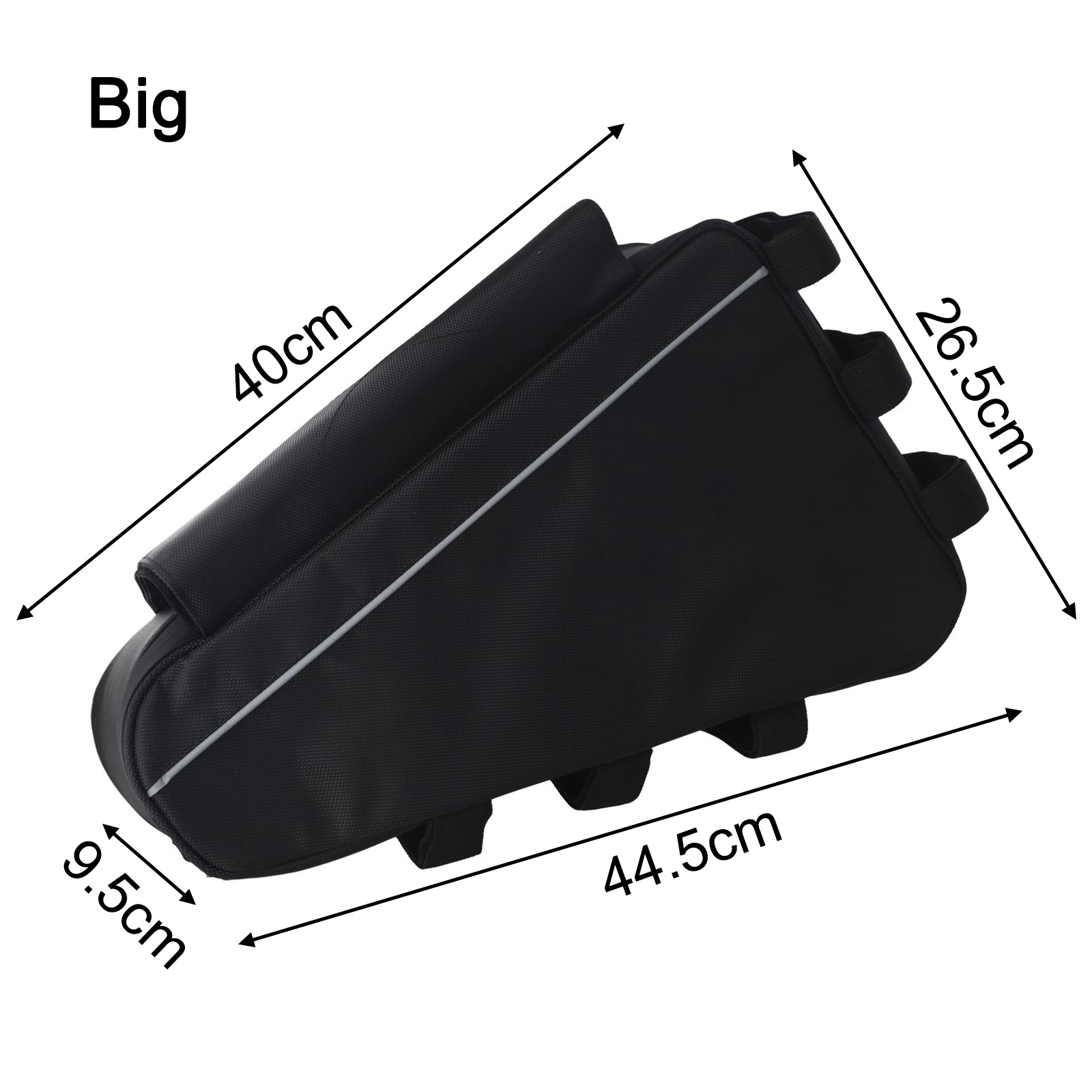 Su Geçirmez Üçgen Bisiklet Çer - Cycling Gear Black incelemesi ve fiyatı